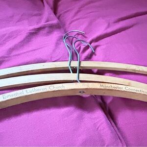 Vintage (50’s)Wooden Hangers